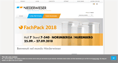 Desktop Screenshot of niederwieser.it